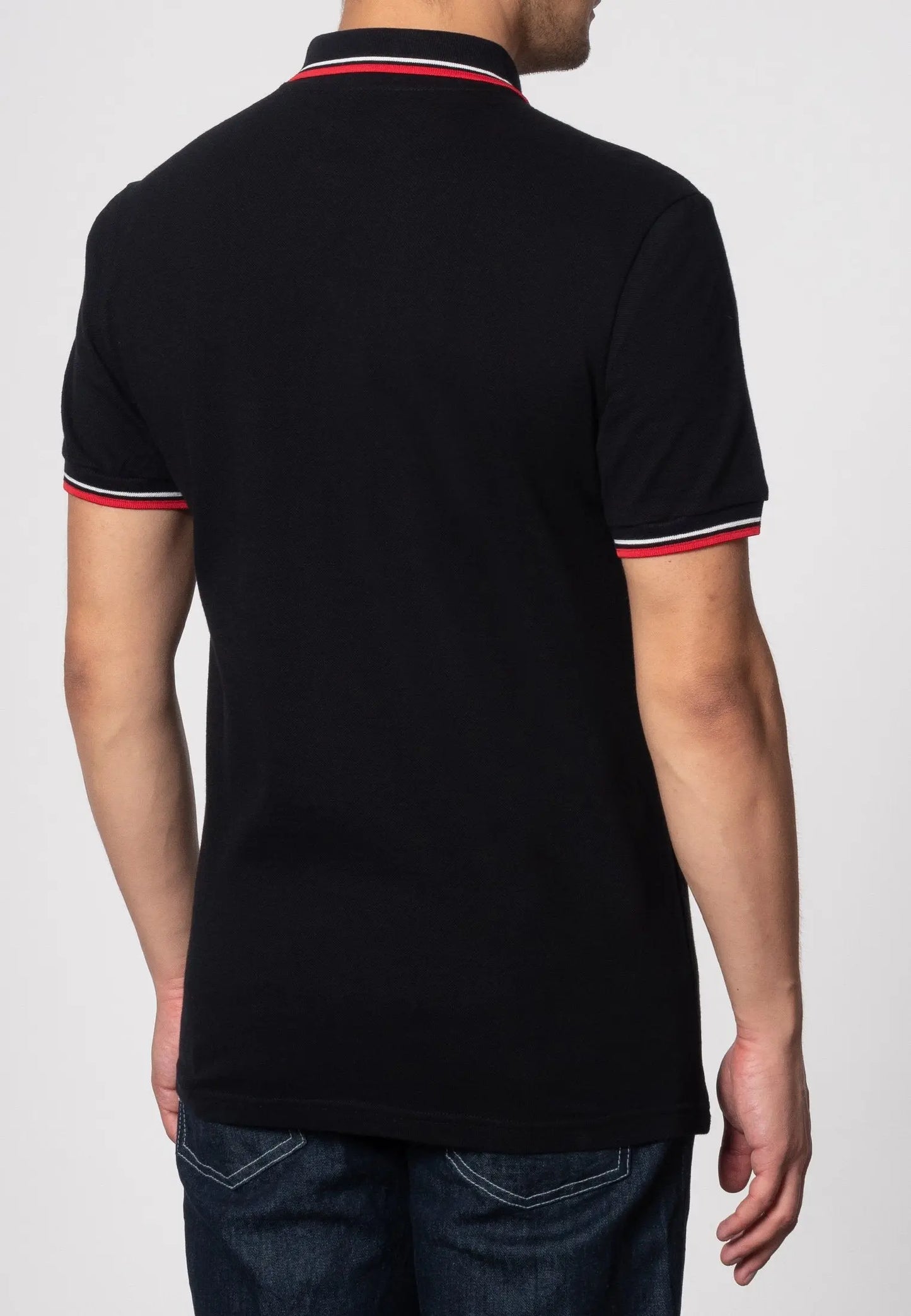 Merc London Card Polo Shirt - Black From Woven Durham