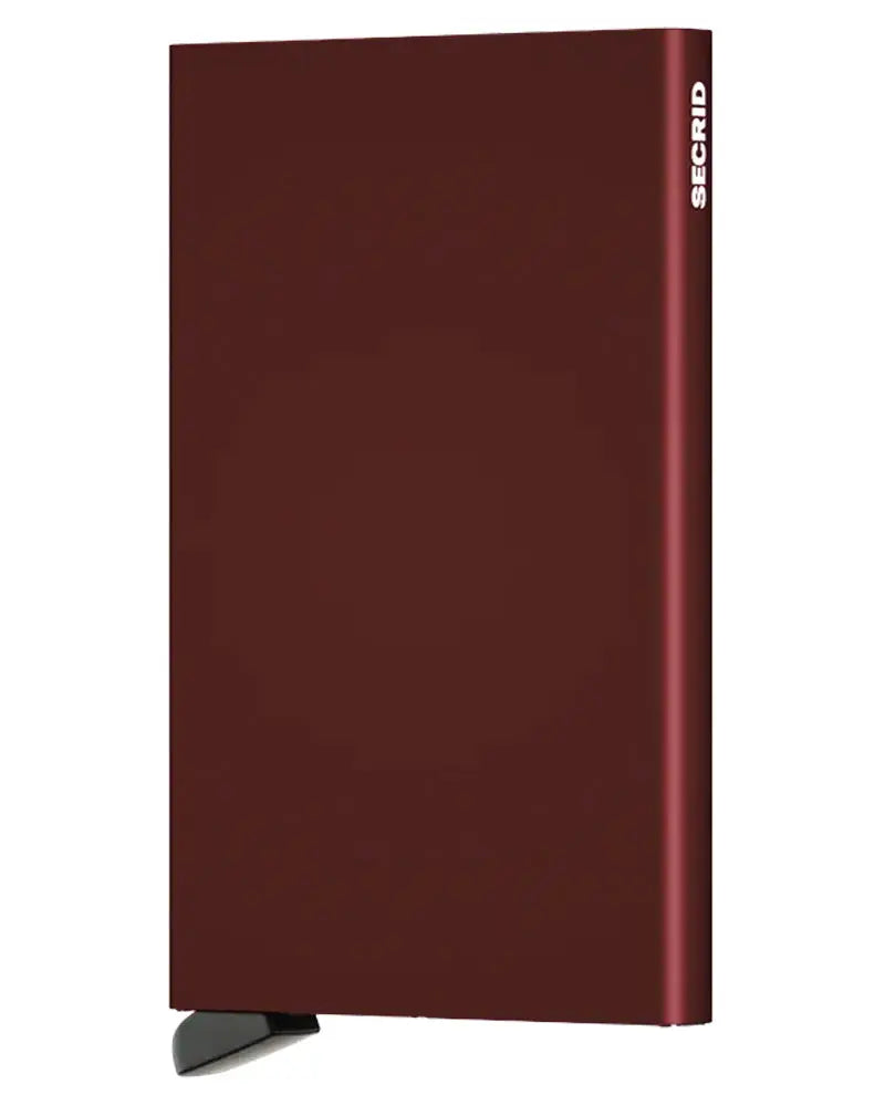 Contactless Card Protector Wallet - Bordeaux Brown Secrid