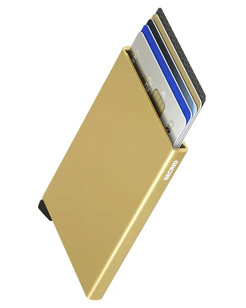 Contactless Card Protector Wallet - Gold Secrid