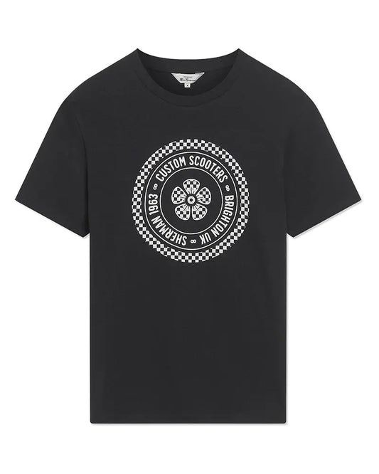 Custom Scooter T-Shirt - Black Ben Sherman