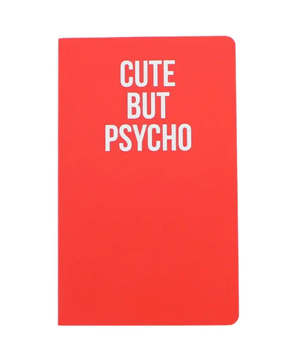Buy WeAct Company Cute But Psycho Notebook | Notebookss at Woven Durham