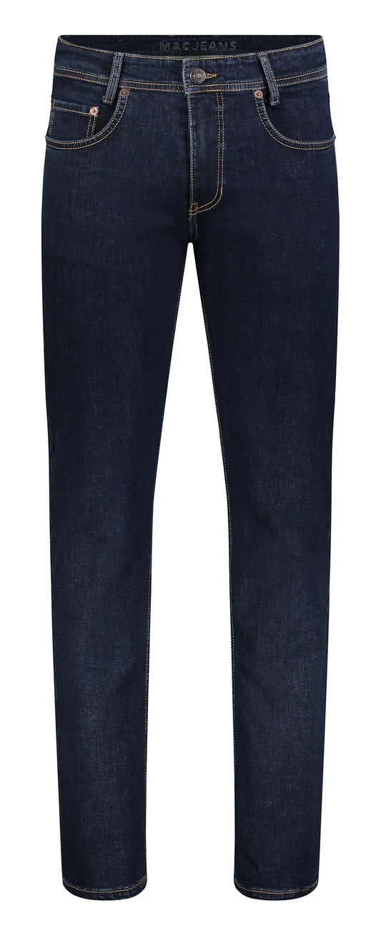 Mac Jeans Deep Blue Stonewash Arne Denim Jeans From Woven Durham