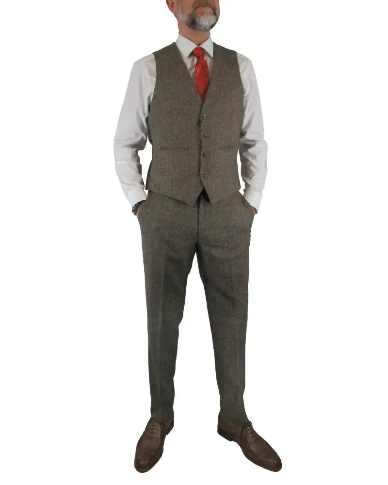 Tweed suit clearance vest