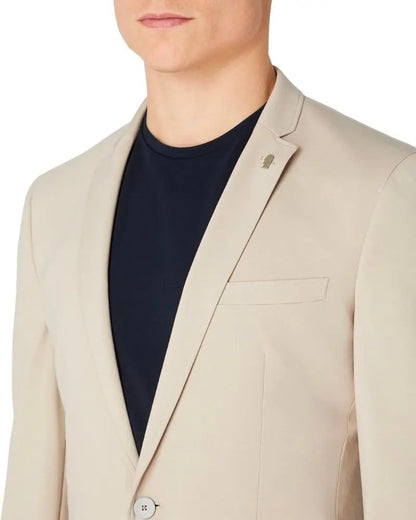 Buy Remus Uomo Favian Blazer - Beige | Suit Jacketss at Woven Durham