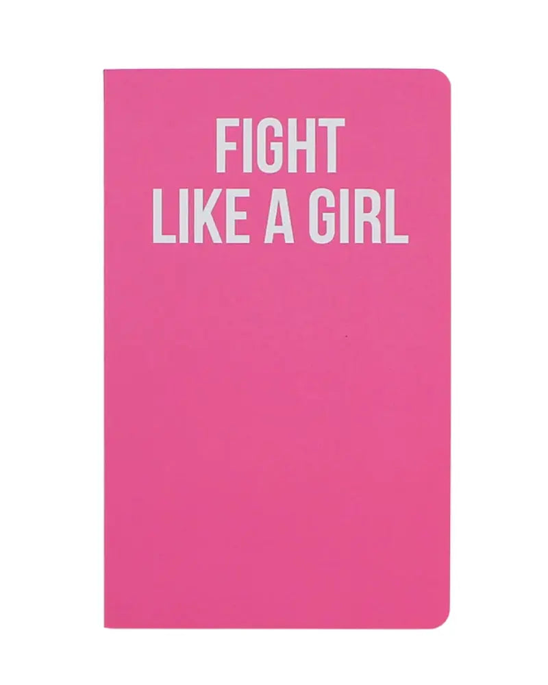 Buy WeAct Company Fight Like A Girl A5 Lined Notebook - Pink | Notebookss at Woven Durham