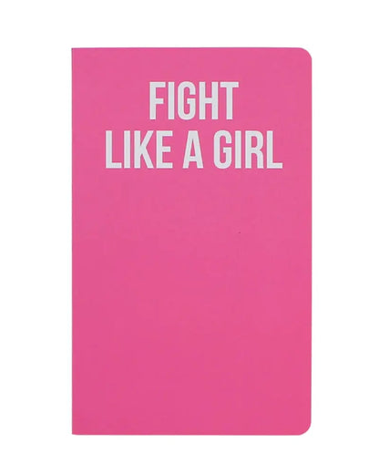 Buy WeAct Company Fight Like A Girl A5 Lined Notebook - Pink | Notebookss at Woven Durham