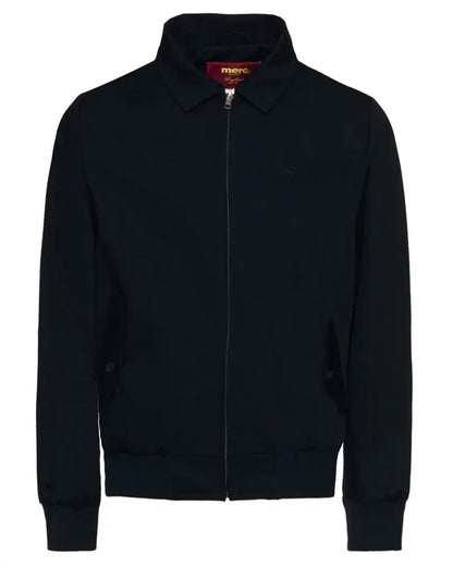 Merc London Harrington Cotton Jacket Navy Buy – Woven Retail