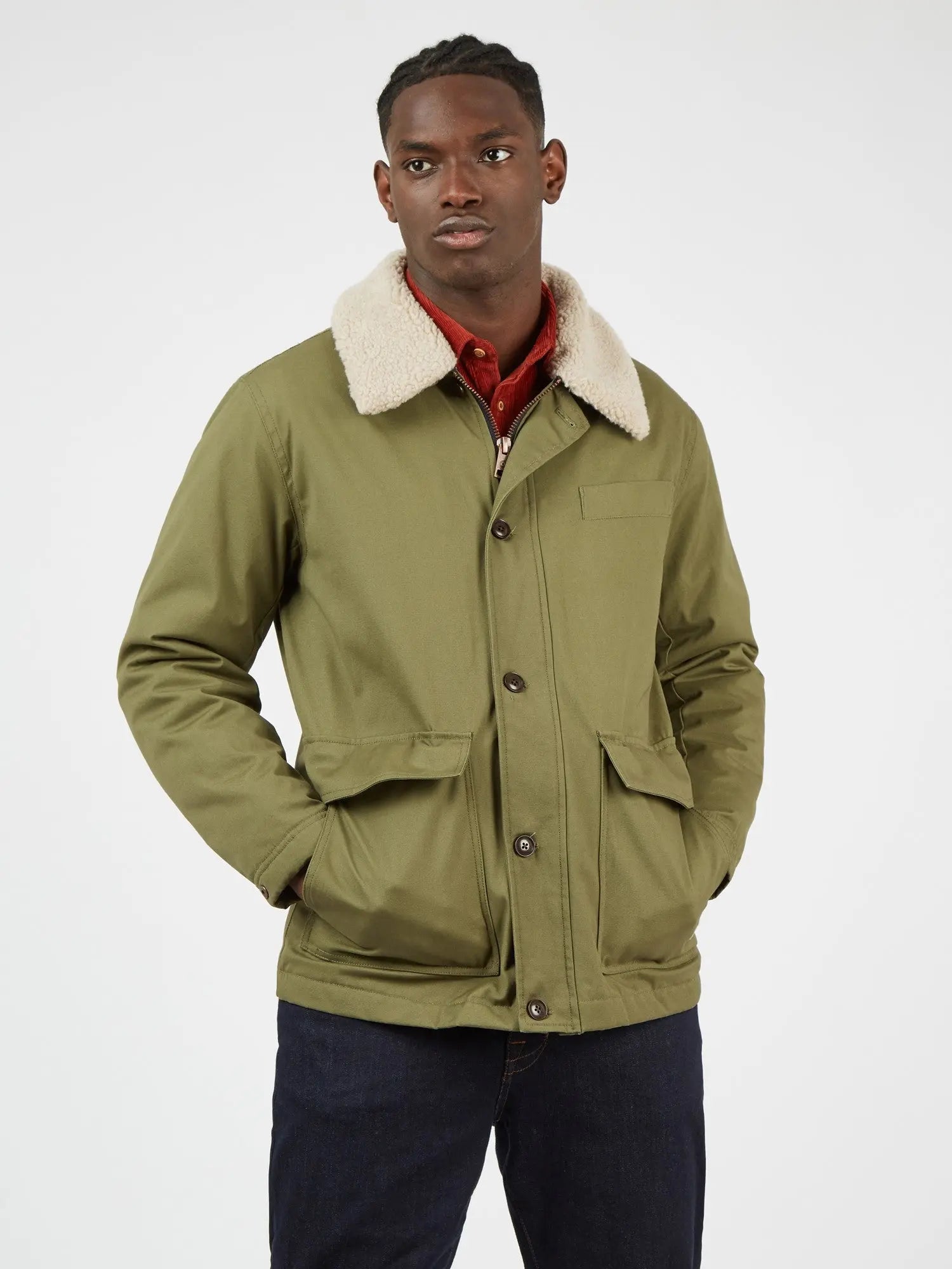 Ben sherman parka clearance coat