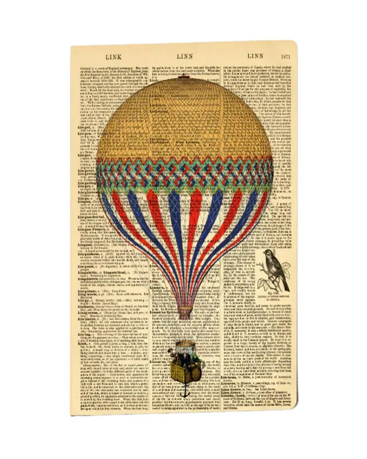 Buy WeAct Company Hot Air Balloon Dictionary A5 Lined Notebook | Notebookss at Woven Durham
