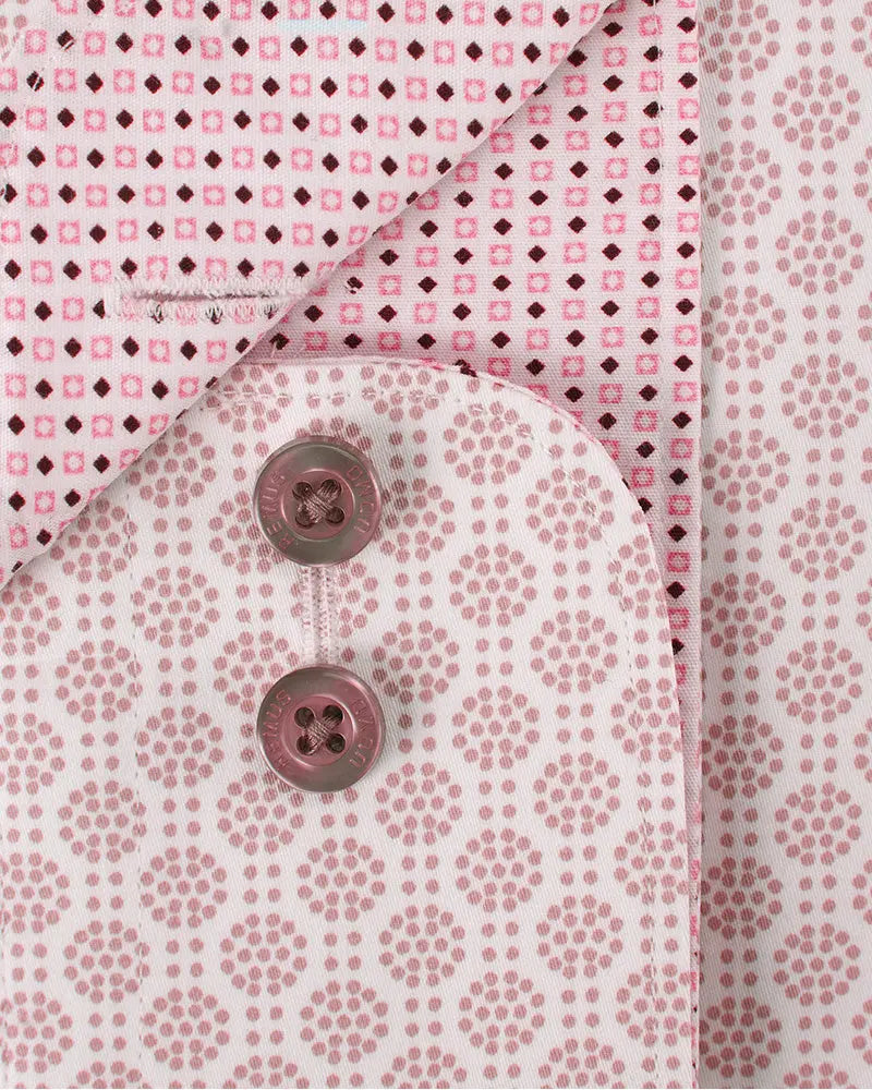 Kirk Pattern Shirt - Pink Remus Uomo