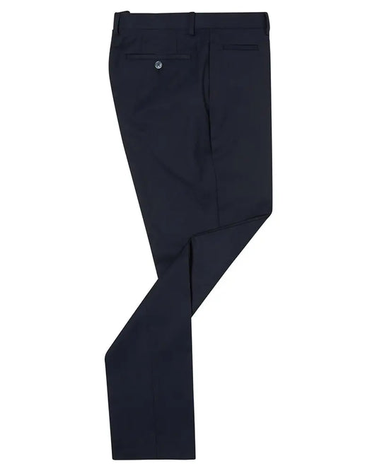 Remus Uomo Lucian Suit Trousers - Navy From Woven Durham
