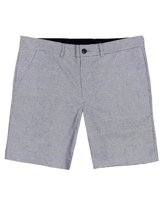 Buy Gabicci Vintage Murphy Houndstooth Shorts - Navy/White | Shortss at Woven Durham