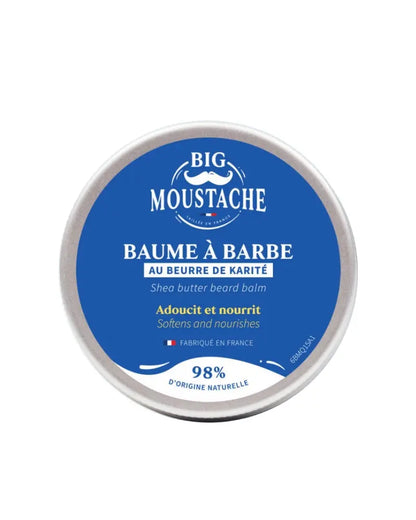 Buy Big Moustache Natural Shea Butter Beard Balm | Groomings at Woven Durham
