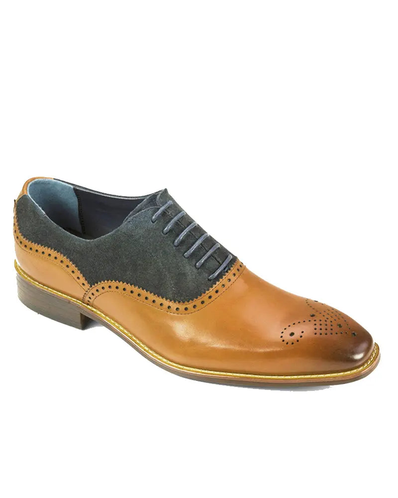 Buy Azor Nazaro Suede Brogues | Oxford Shoess at Woven Durham