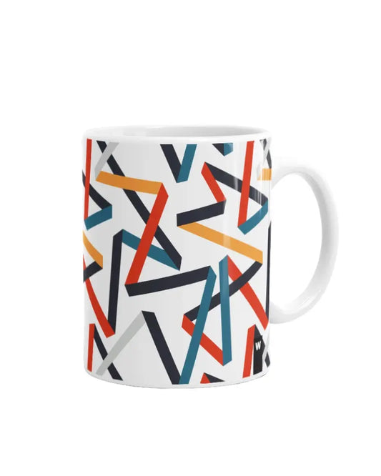 Buy WEEW Design Patterned Mug | Mugss at Woven Durham