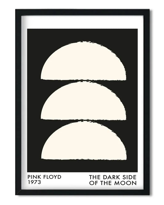 Pink Floyd Dark Side of the Moon Retro Art Print FanClub