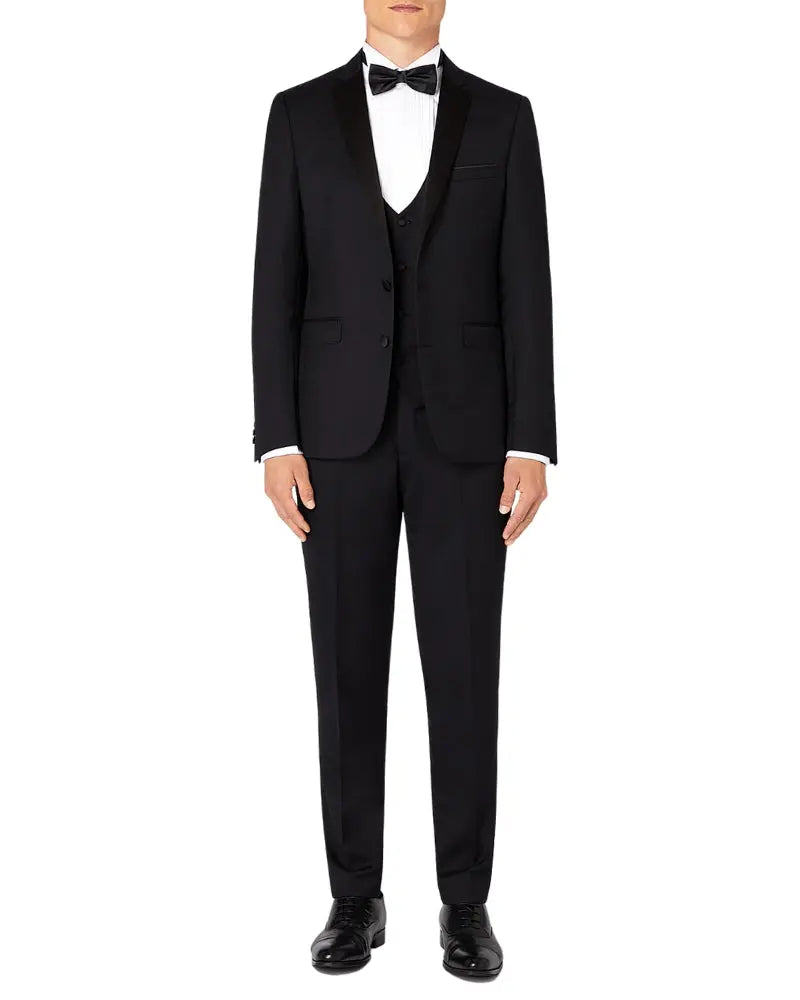 Buy Remus Uomo Rocco Dinner Suit Tuxedo Trouser - Black | Suit Trouserss at Woven Durham