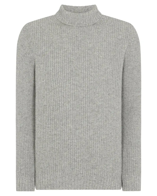 Roll Neck Sweater - Grey Remus Uomo