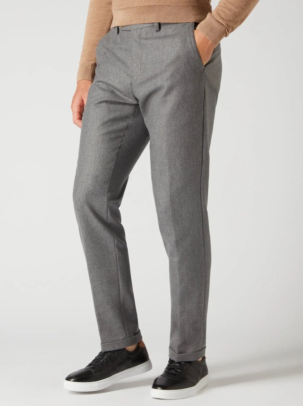 Buy online Crimsoune Club Mens Light Grey Textured Trousers from Bottom  Wear for Men by Crimsoune Club for ₹1199 at 50% off | 2024 Limeroad.com
