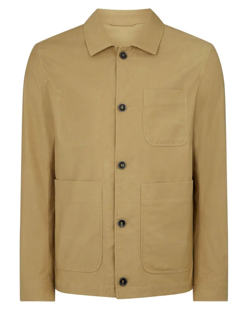 Buy Remus Uomo Scott Workers Jacket - Beige | Coats at Woven Durham