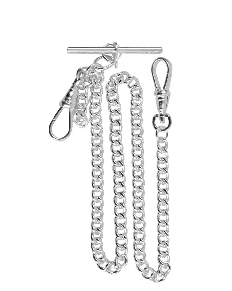 Dalaco Silver Pocket Watch Chain From Woven Durham