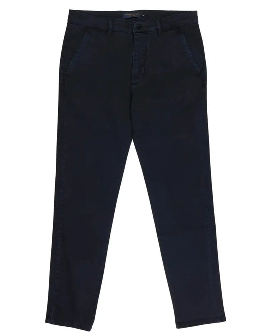 Buy Guide London Stretch Chino Trouser - Navy | Chinoss at Woven Durham