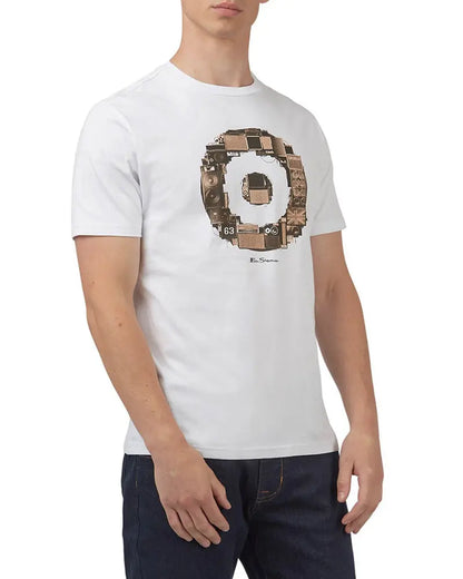 Target Speakers T-Shirt - White Ben Sherman