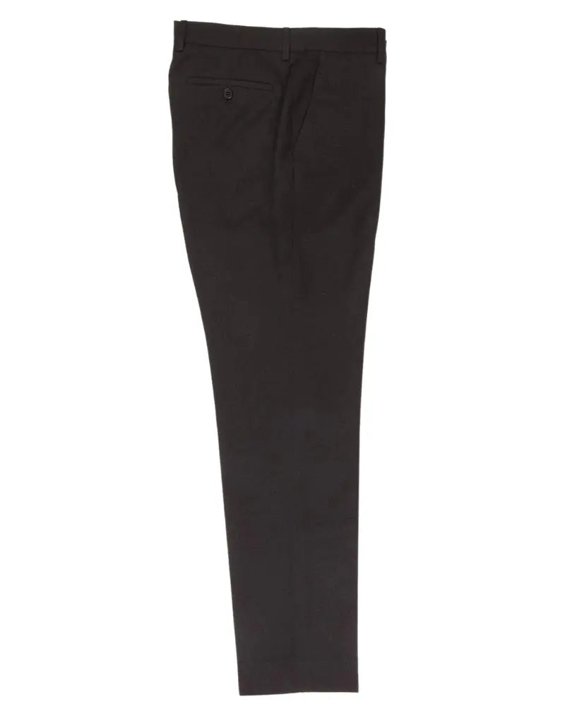 Buy Fratelli Textured Suit Trouser - Black | Suit Trouserss at Woven Durham