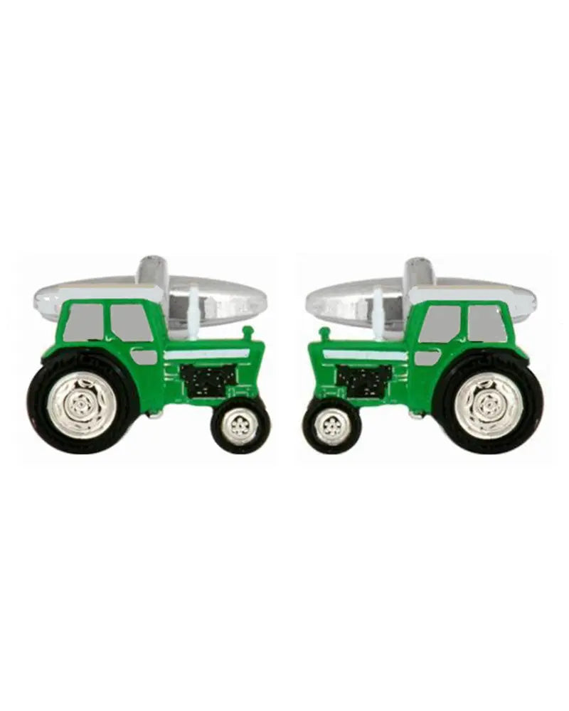 Tractor Cufflinks - Green Dalaco