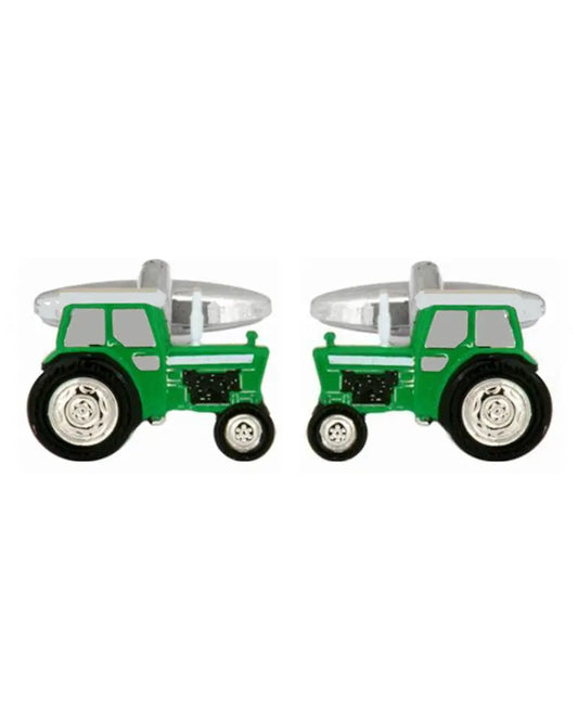 Tractor Cufflinks - Green Dalaco