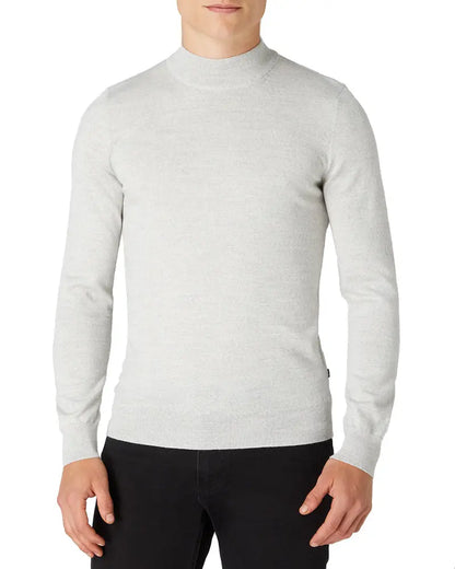 Buy Remus Uomo Turtle-Neck - Marle Grey | Turtle-Neck Jumpers at Woven Durham