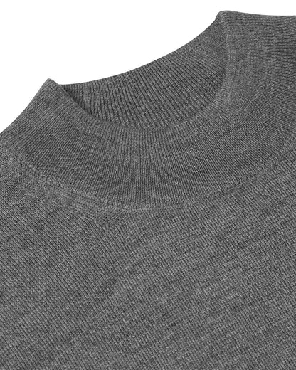 Buy Remus Uomo Turtle Neck Jumper - Grey | Turtle-Neck Jumpers at Woven Durham