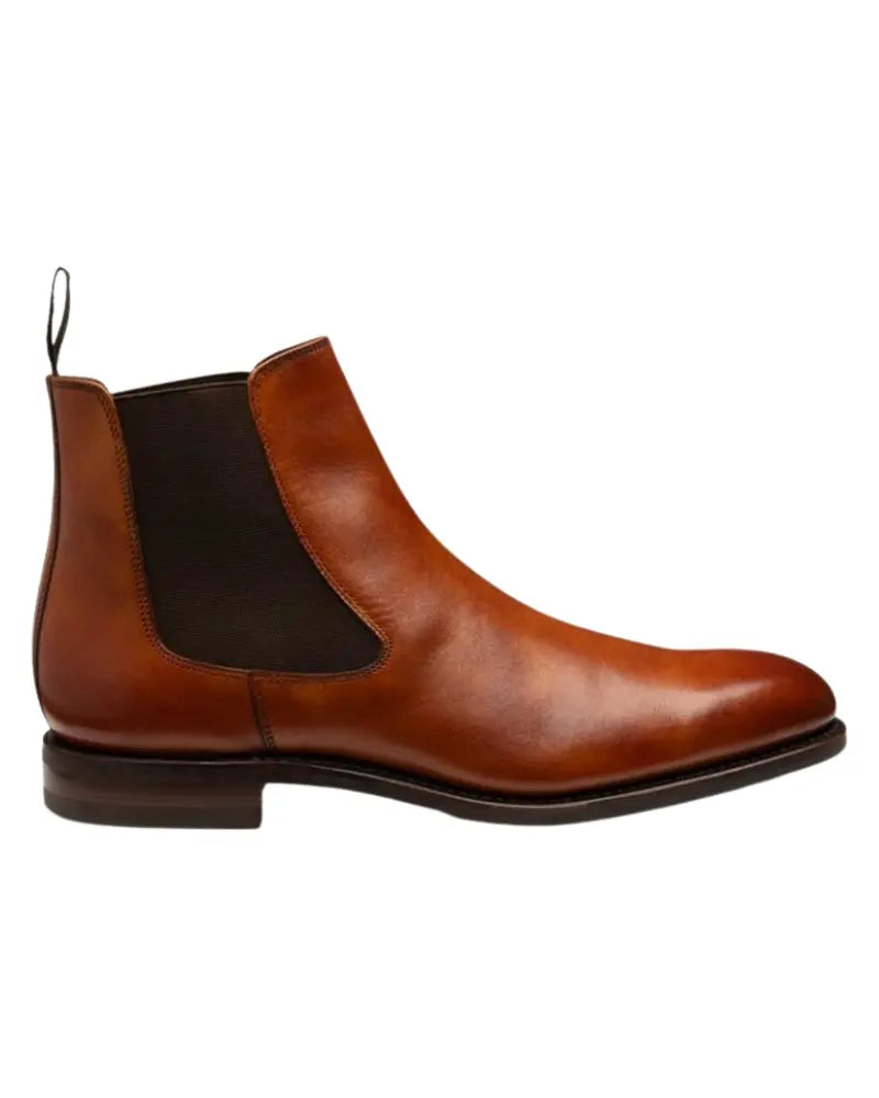 Buy Loake Wareing Leather Chelsea Boot - Tan | Chelsea Bootss at Woven Durham